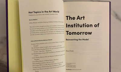 BOOK LAUNCH 27 March 2024 - The Art Institution of Tomorrow