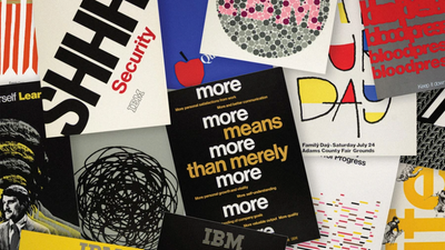 Reflections on The IBM Poster Program by Robert Finkel and Shea Tillman